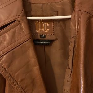 TFC-Genuine Leather Trench-Size 12